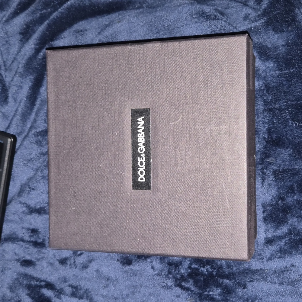 Dolce & Gabbana Black Storage Box With Dust Bag